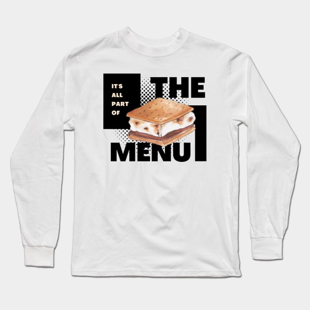 All part of the menu movie Long Sleeve T-Shirt by maikamess